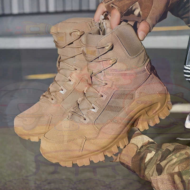 Luxury Lifestyle Travel - Tan Long Barrel Deadlift Sepatu Kasual