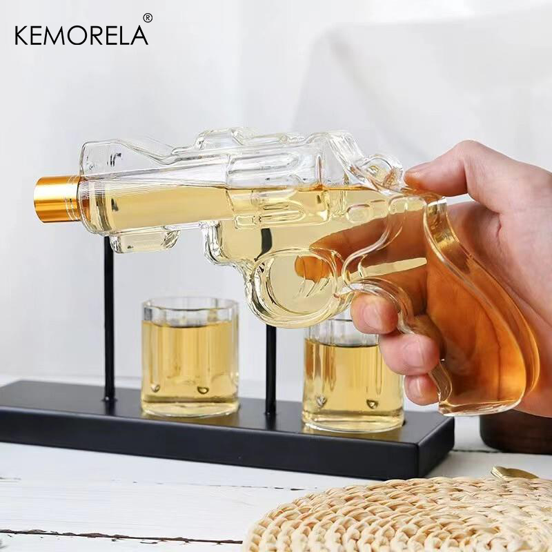 KEMORELA Set kaca wiski, dekan - Glass Decanter Whiskey ulasan dan harga