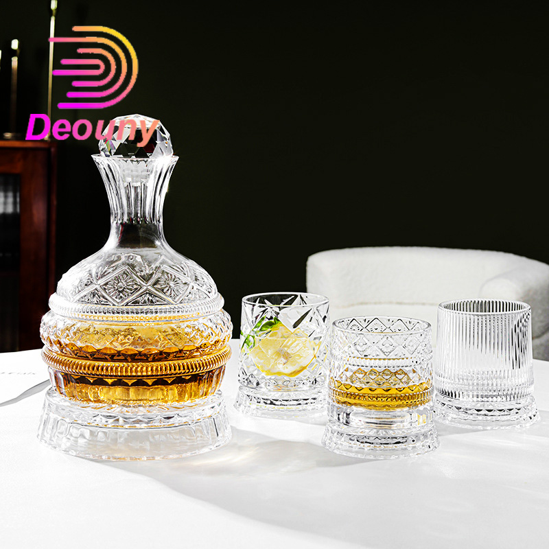DEOUNY Set kaca bir dan wiski, - Glass Decanter Whiskey ulasan dan harga