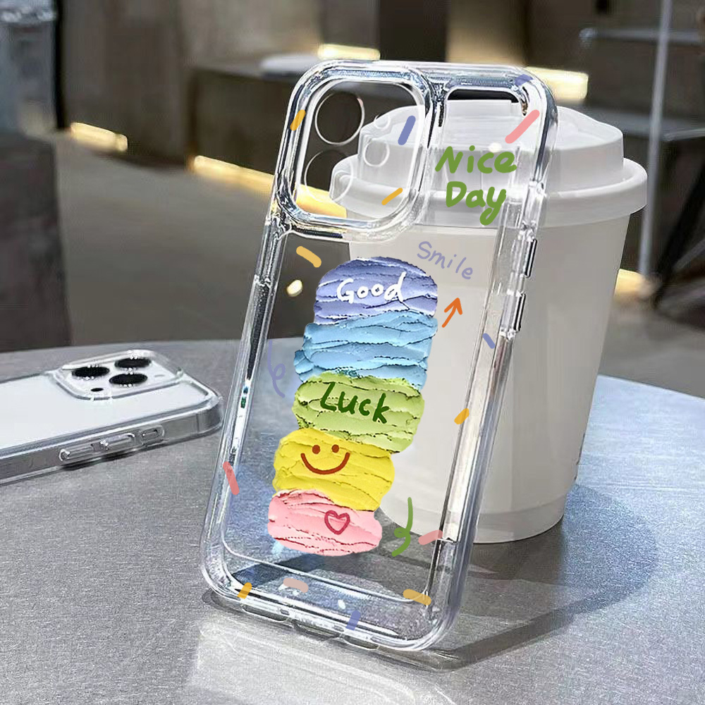 Casing Ponsel Warna-warni Untu - Apple Iphone 15 Pro Max ulasan dan harga