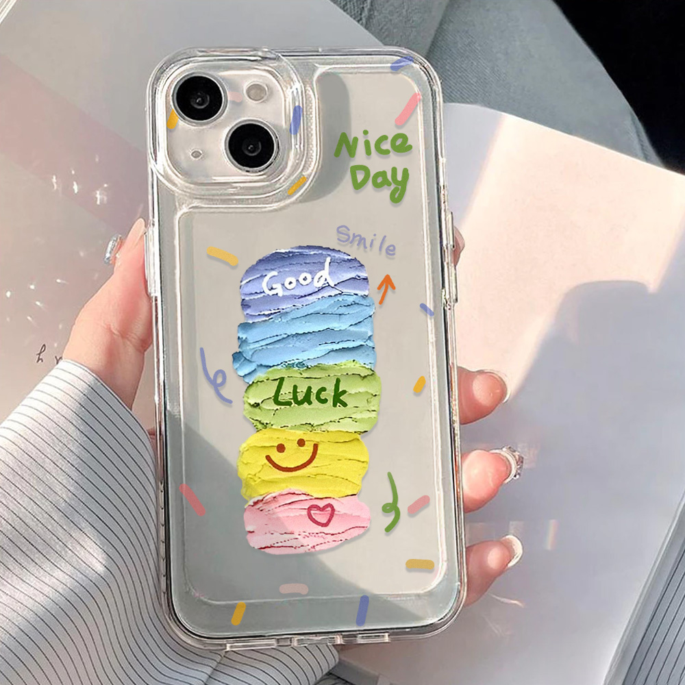 Casing Ponsel Warna-warni Untu - Apple Iphone 15 Pro Max ulasan dan harga