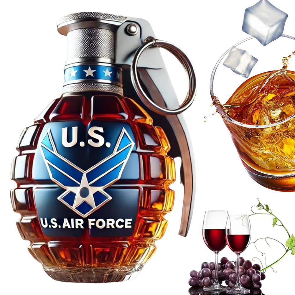 Botol Botol Wiski Bentuk Grana - Glass Decanter Whiskey ulasan dan harga