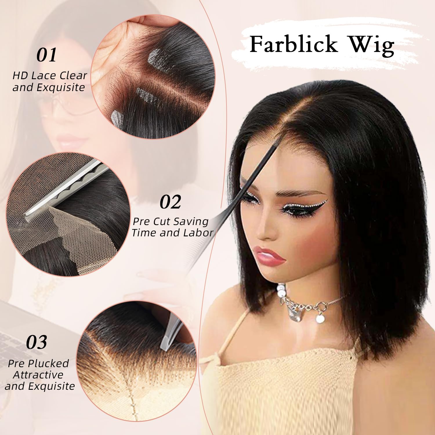 Wig Bob Pendek Smilegirl 5x5 H - Luxury Lifestyle Travel ulasan dan harga
