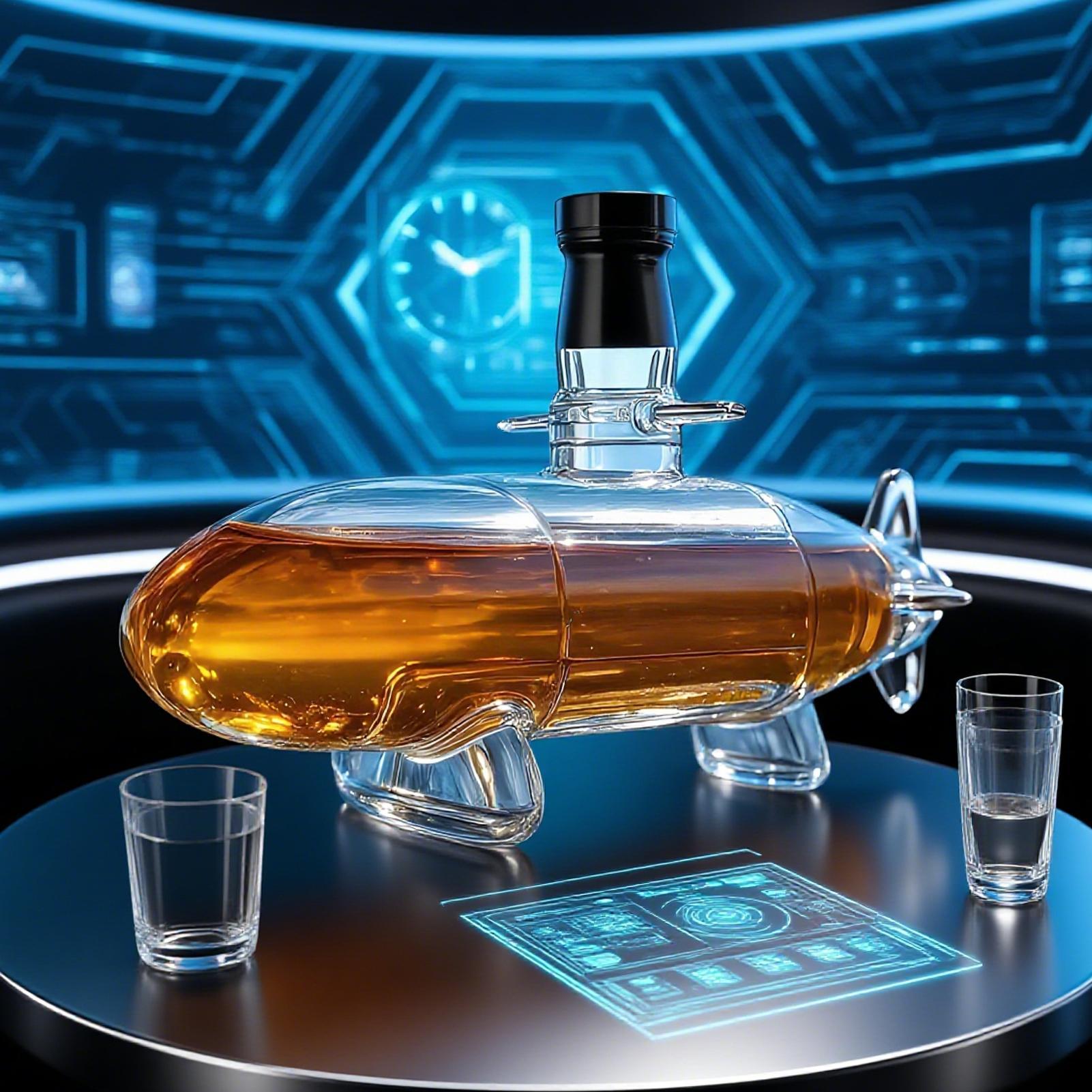 Botol Dekanter Whiskey Bentuk  - Glass Decanter Whiskey ulasan dan harga