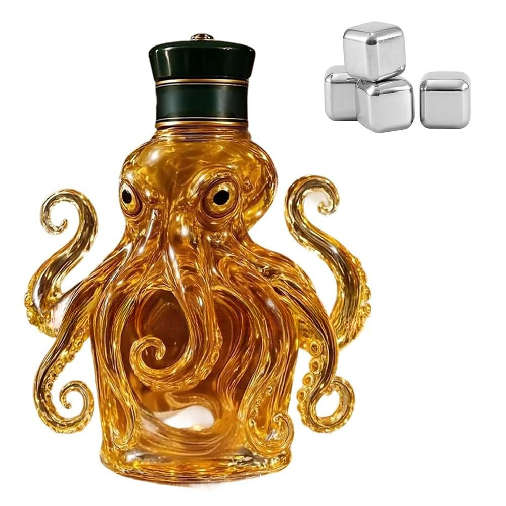 Botol Dekanter Wiski Bentuk Gu - Glass Decanter Whiskey ulasan dan harga