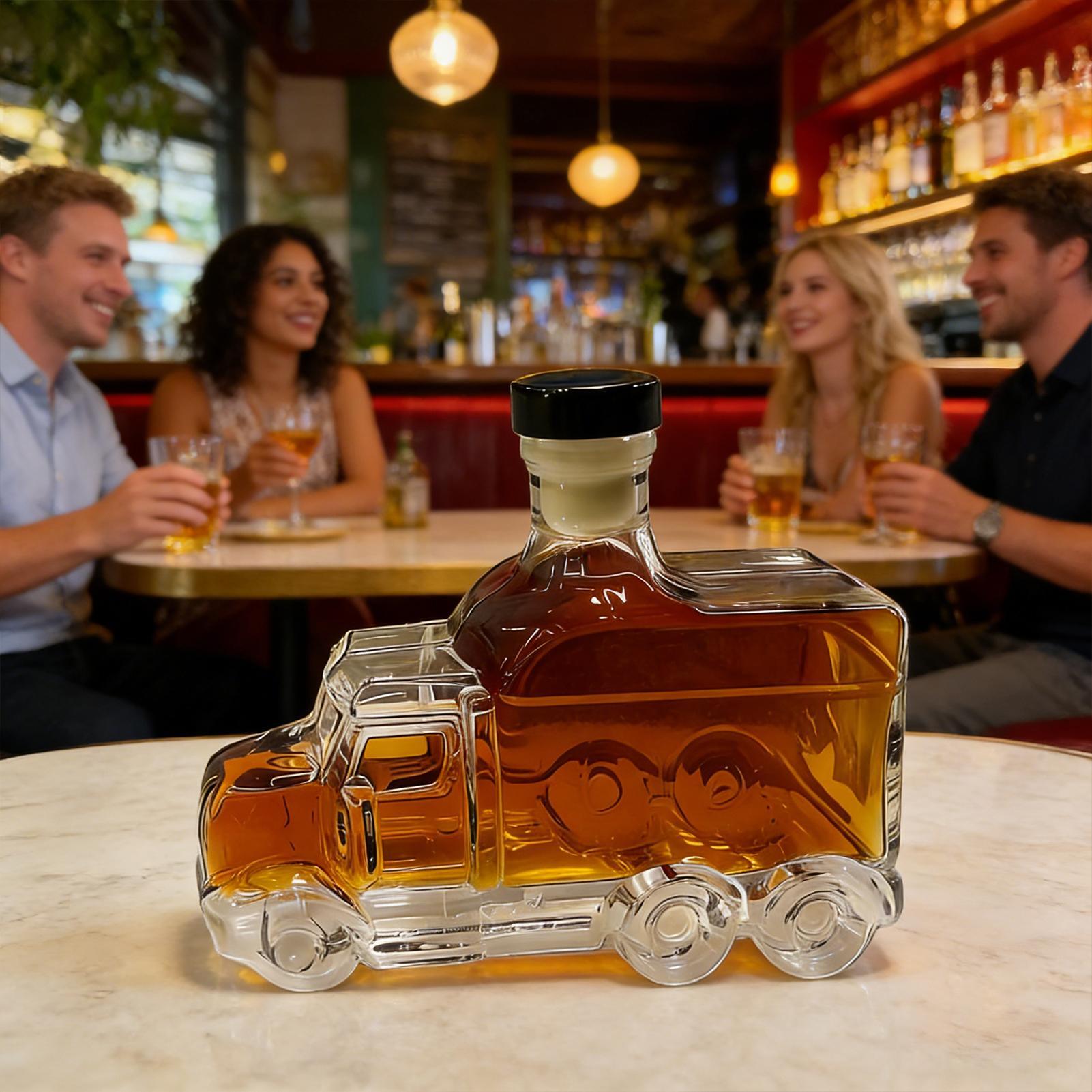 Botol Minuman Keras Whiskey Da - Glass Decanter Whiskey ulasan dan harga