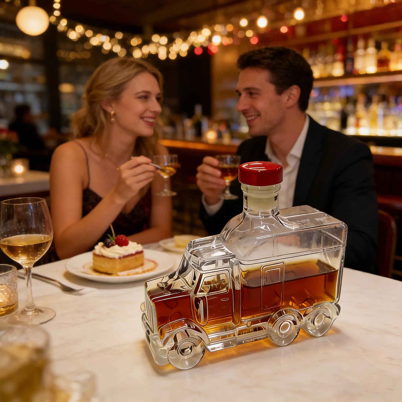 Botol Minuman Keras Whiskey Da - Glass Decanter Whiskey ulasan dan harga