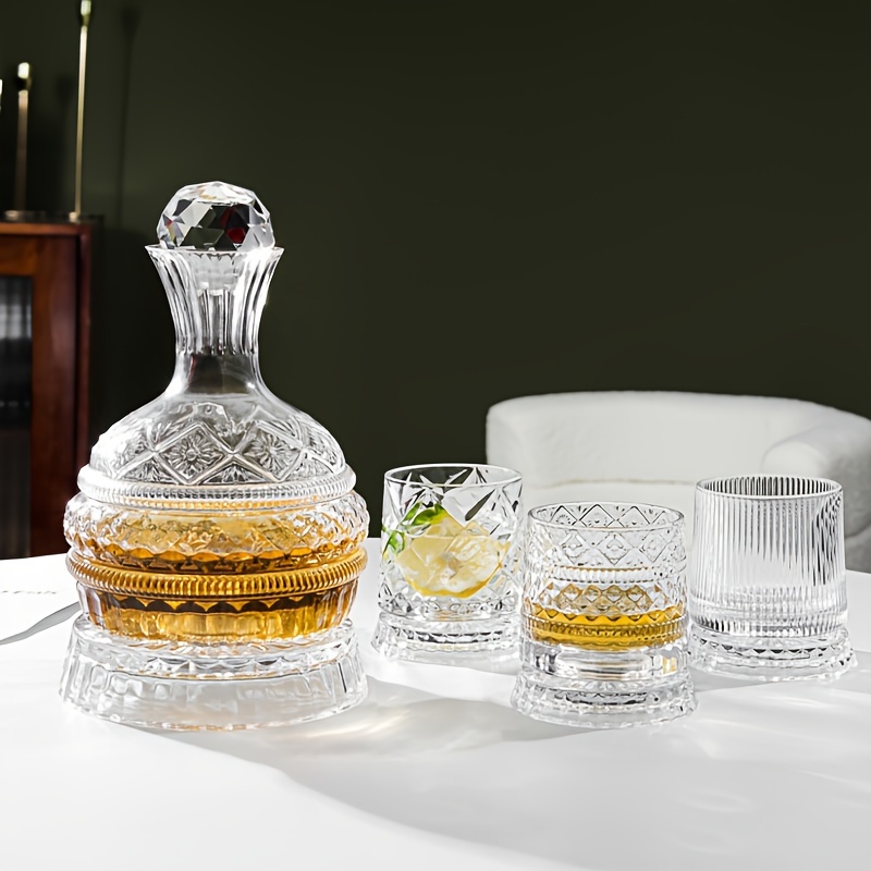Botol Anggur Kristal Set Botol - Glass Decanter Whiskey ulasan dan harga