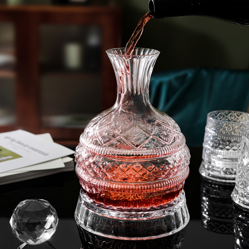 Botol Anggur Kristal Set Botol - Glass Decanter Whiskey ulasan dan harga