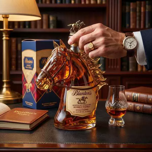 Botol Wiski Kaca Bentuk Kuda 3 - Glass Decanter Whiskey ulasan dan harga