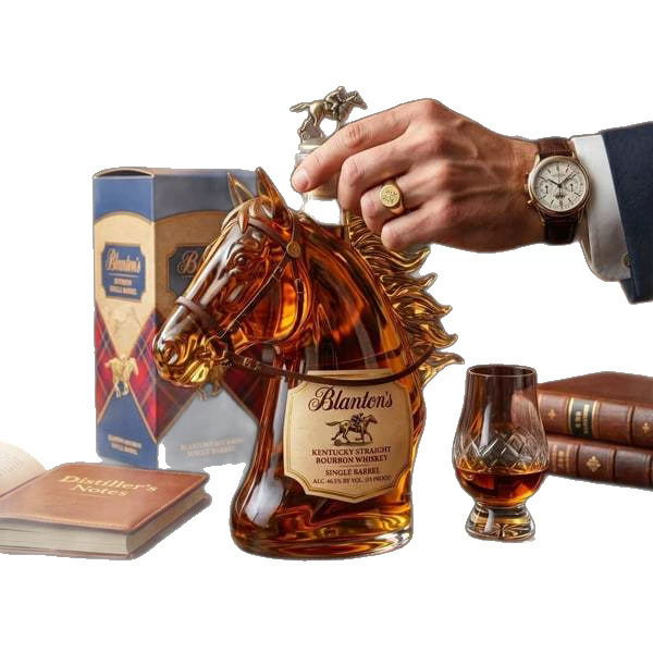 Botol Wiski Kaca Bentuk Kuda 3 - Glass Decanter Whiskey ulasan dan harga